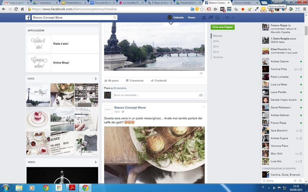 Facebook: struttura Pagina Fan Box Tab e App