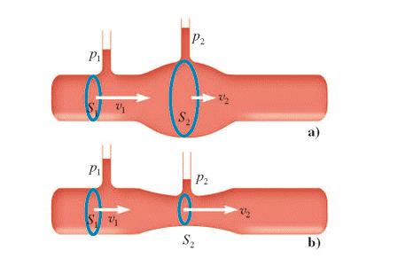 pplicazione: Tubo di Ventui y, v,, v, y + ρgy + ρv