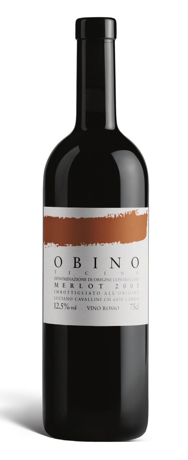 OBINO Vino tipico legato al proprio terreno d origine, l Obino è una crus.