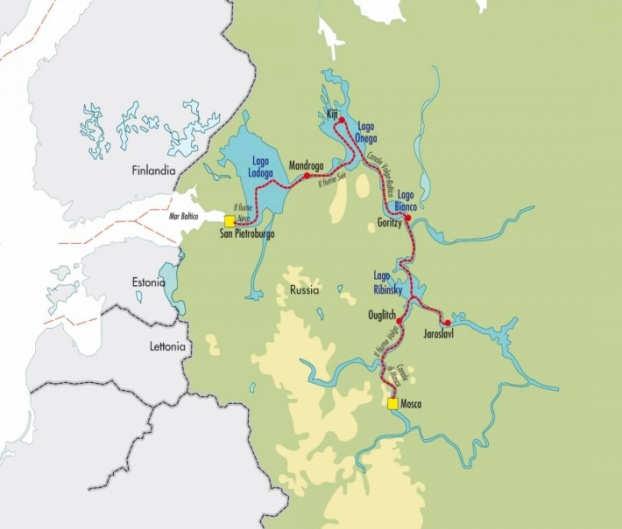 Navigare sui fiumi è probabilmente uno dei modi più rilassanti per esplorare un paese come la Russia, dove il sistema di canali, sia naturali che artificiali, ha sempre svolto un importante ruolo