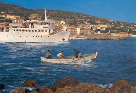 Il 27 maggio 1962 effettuò il suo primo viaggio il Rio Marina (352,40 tsl - ex Rospiggen), acquistato in Scandinavia, unità molto più piccola dell Aethalia con una capacità di trasporto di 30