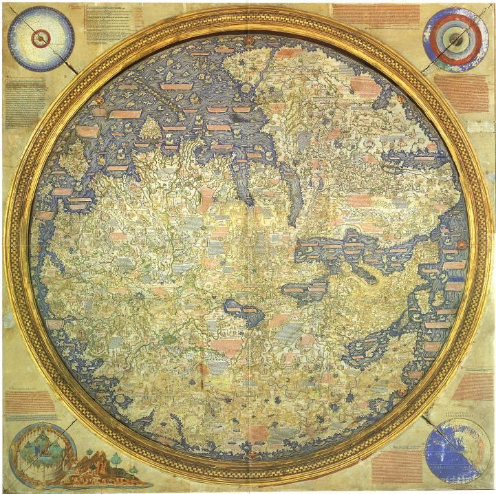 1460, Mappamondo di Fra Mauro