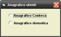 2. Anagrafico Tale sezione consente l inserimento dei dati anagrafici delle utenze presenti nell edificio nonché di tutti gli altri parametri necessari alla contabilizzazione.