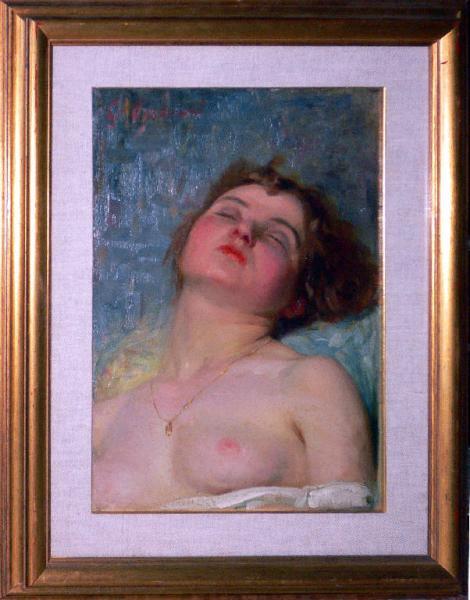 Ritratto di donna che dorme Cresseri, Gaetano Link risorsa: http://www.lombardiabeniculturali.