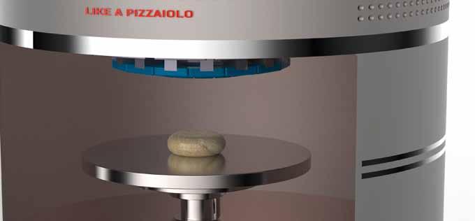 Caratteristiche tecniche OperaPrima Armadio Capacità produttiva oraria 300 pizze Dimensioni 700x750x700 mm Diametro pizza 320