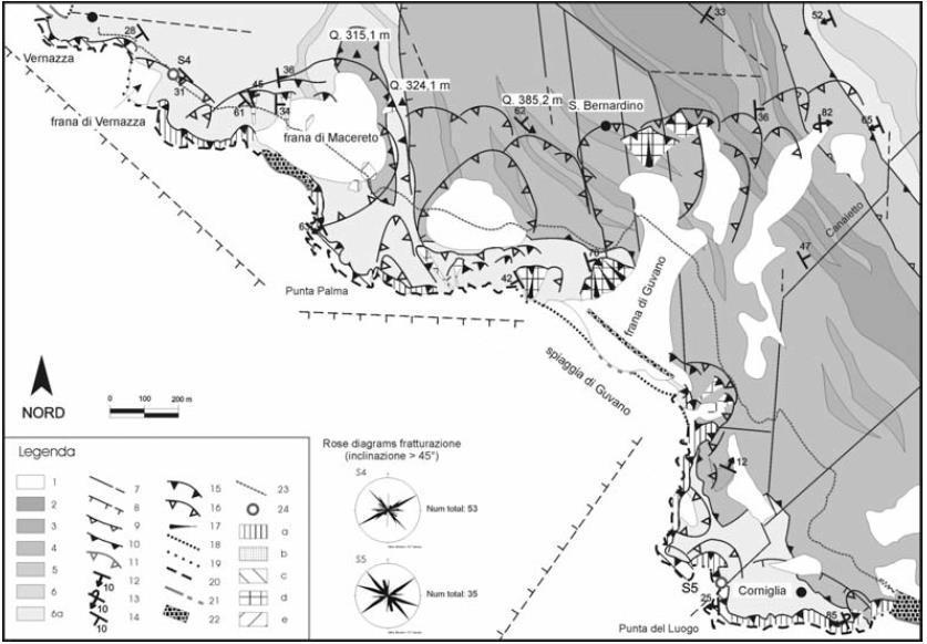 alte Rilievi geologici e geomorfologici