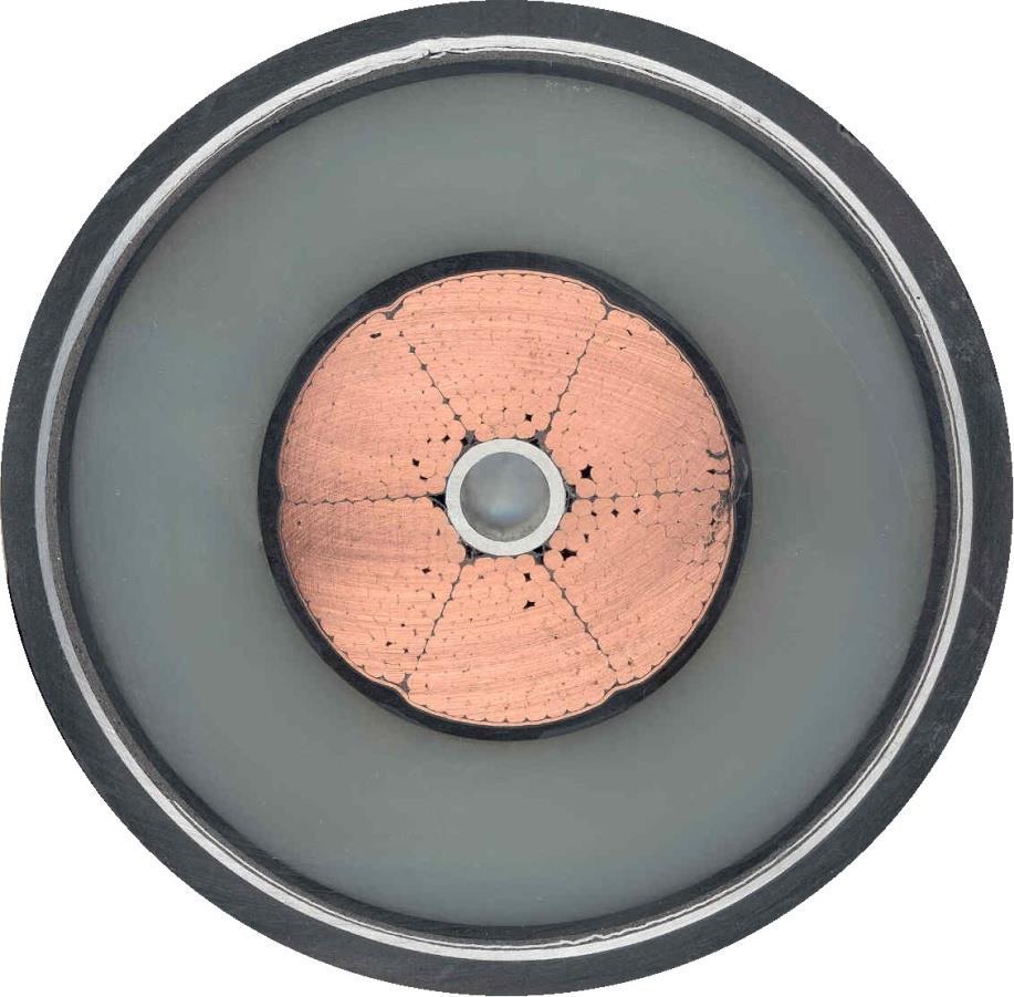 CRITERIO DI SCELTA COSTRUTTIVA Conduttore Milliken Cu (typicamente waterblocked) Schermo semiconduttivo estruso Isolamento - XLPE Schermo semiconduttivo