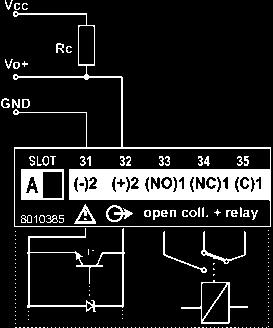 Display Tipo LCD con indicazioni alfanumeriche per: - la visualizzazione dei parametri di configurazione; - la visualizzazione di tutte le grandezze