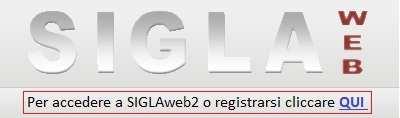 Tutti gli Utenti inseriti nell applicativo SIGLA vengono resi non modificabili in quanto collegati alla loro registrazione in Sigla-web. Dal sito www.izsto.