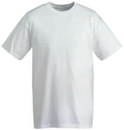 V8304 T-shirt bianca mezza manica -XXL V8302