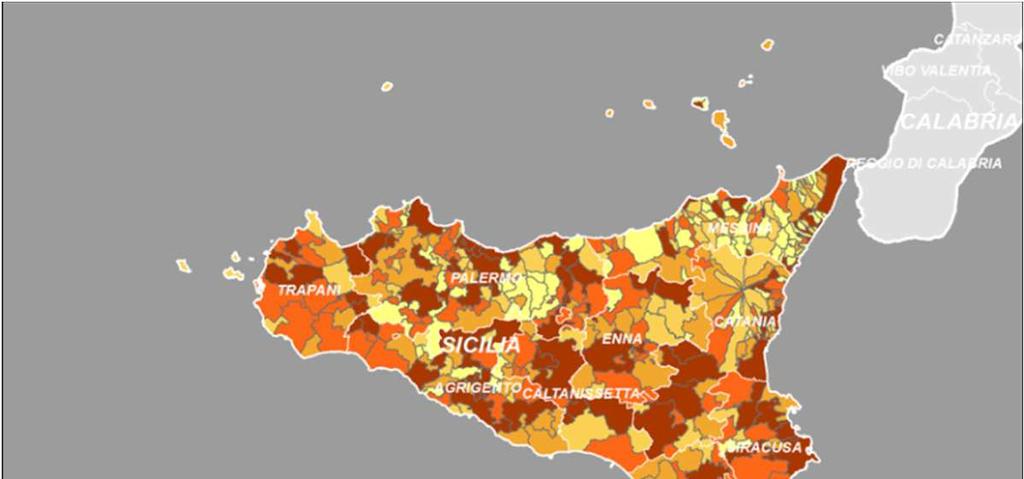 Lavoratori retribuiti nelle UL delle Istituzioni non profit (Valori per 1.000 abitanti) Provincia v.a. % I lavoratori retribuiti sono impiegati in misura più