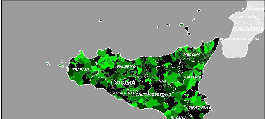 Addetti delle istituzioni pubbliche (Valori per 1.000 ab.) Addetti delle istituzioni dei comuni sopra i 20.000 abitanti Provincia v.a. Per 1.000 ab. Agrigento 7.045 120,8 Canicattì 1.