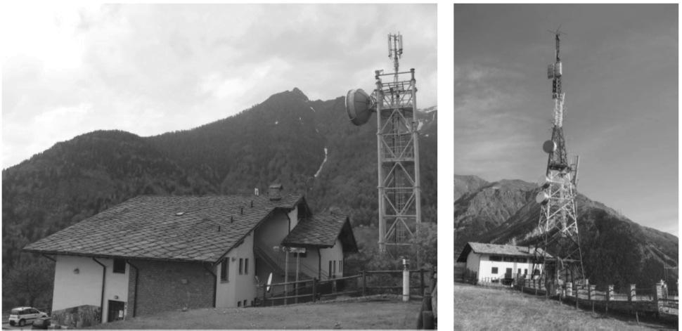 antenne in centri abitati in cui le amministrazioni si impegnano al rispetto di canoni architettonici tradizionali e alla tutela del paesaggio.