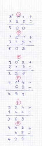 Dal calcolo a mente al calcolo scritto Calcolo a mente (recupero di fatti e strategie) Comprensione di simboli