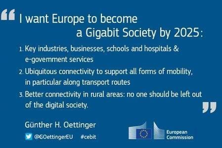 Dall Agenda Digitale alla Gigabit Society Dove siamo in Europa?