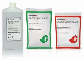 Elite Vest Rivestimento fosfatico Fusione / Rivestimenti Elite Vest Plus Codice Confezionamento C420000 Buste - 40 x 160 g
