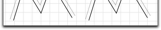 L opzione di assegnare la distanza in modo interattivo è anche selezionabile in fase di disegno mediante il tap del tasto shift come evidenziato dall icona.