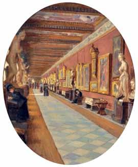112 Covelli Gaele (Crotone 1872-1932) Autoritratto olio su tela, cm 85x57 firmato e datato in alto a sinistra: G.