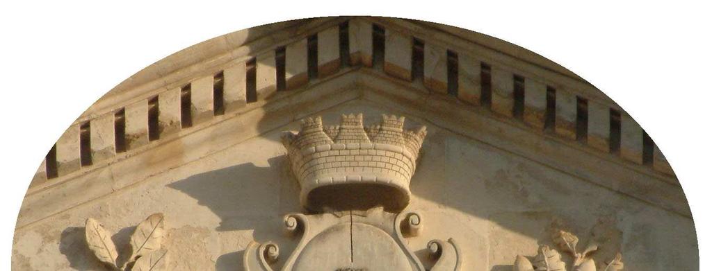 Ha avuto la sua funzione di emblema del Comune di Noha fino al 1811, allorquando Noha