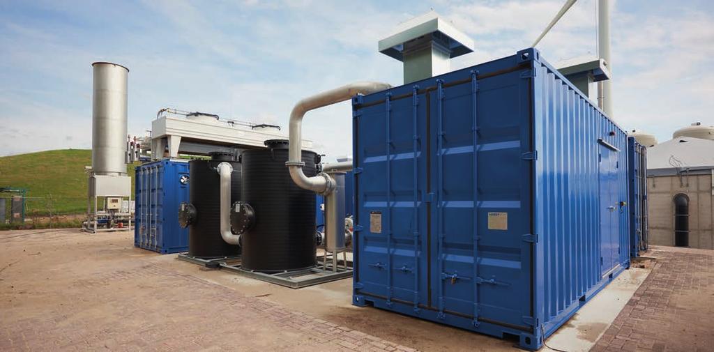 IT WAALWIJK, PAESI BASSI DA RIFIUTI A BIOMETANO Bright Biomethane ha fornito il sistema di upgrading del biogas per un impianto di biogas