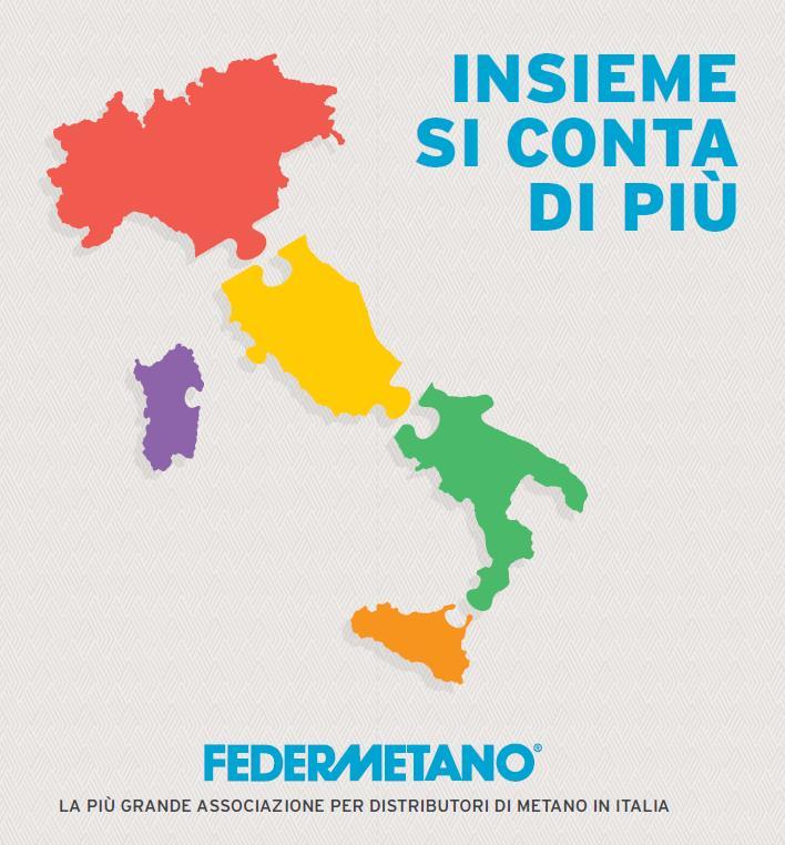 Chi è FEDERMETANO Nata nel 1948, è la principale associazione di categoria in Italia che riunisce: o i proprietari delle stazioni di servizio di