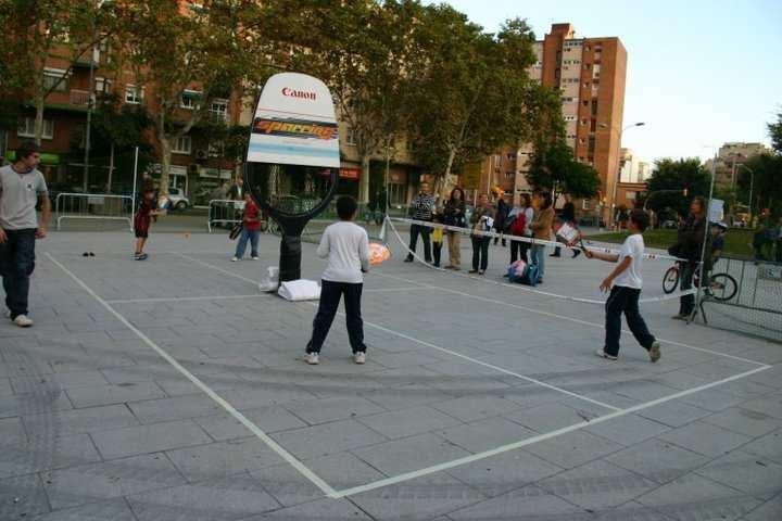 badminton, racchettoni, da solo, in 2 o in 4 per allenarti o fare una partita/torneo sulla