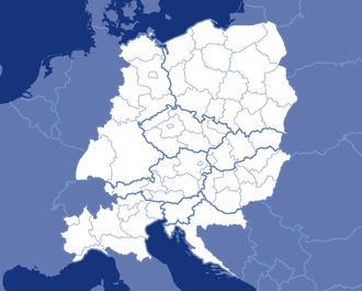 Il Programma Central Europe Il Programma Interreg EUROPA CENTRALE sostiene la cooperazione regionale tra i paesi dell'europa