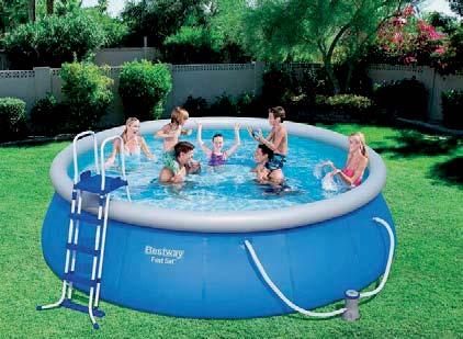 43015 Piscina Family Basket Ball. 251x168x102 cm.