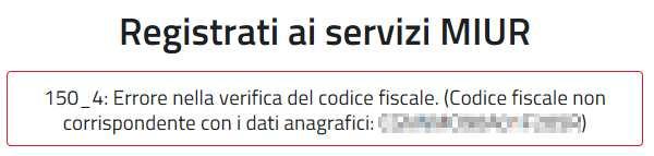 Il terzo passaggio della registrazione consiste nella visualizzazione del riepilogo dei dati inseriti.