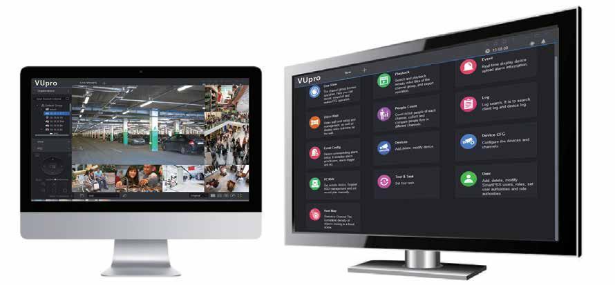 Software di Gestione Video VUpro Desktop Videosorveglianza