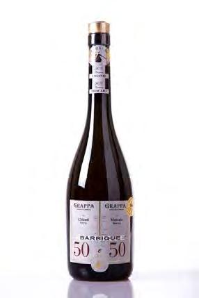 Categoria: Grappe Aromatiche Invecchiate Distillato: GRAPPA 50 e 50 BARRIQUE Azienda: L. MORELLI E FIGLIO SNC Indirizzo: via Antonio Meucci - 56036 Forcoli (PI) Tel.