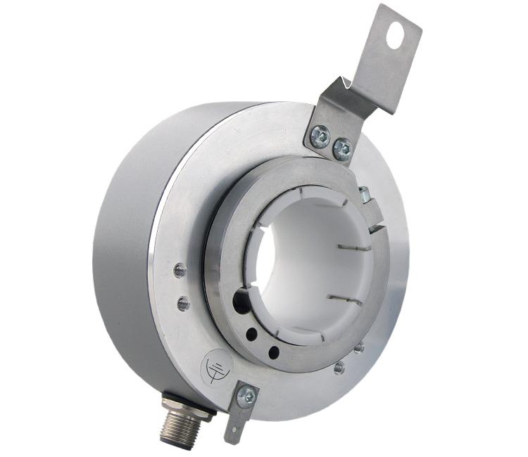 Encoder WDG 00I Robusto encoder ad albero cavo estremamente piatto per il montaggio su motori ad alte prestazioni lbero cavo passante con foro di max.