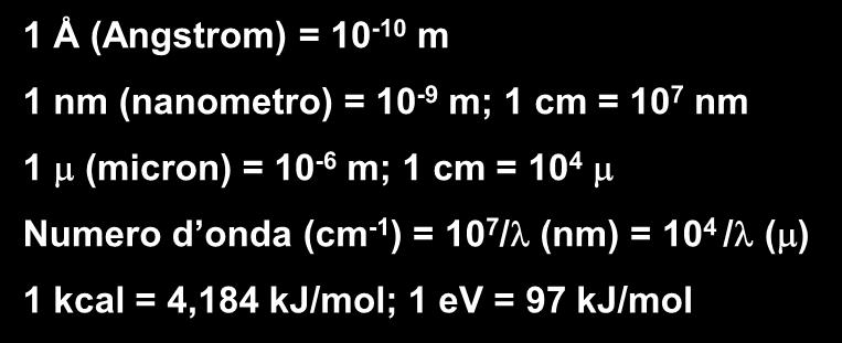 Spettro visibile Università degli Studi di Bari - Dipartimento di Farmacia-SdF 1 Å (Angstrom) = 10-10 m 1 nm (nanometro) = 10-9 m; 1 cm = 10 7 nm Spettro elettromagnetico 2 400 500 600 700 nm 1 m