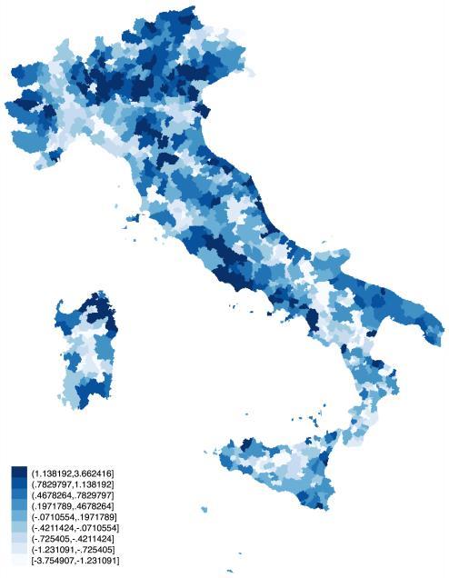 L evoluzione nel tempo A partire dall Unità e, soprattutto, dagli anni 50: Fine della frammentazione (e della pirateria) Transizione verso un economia moderna