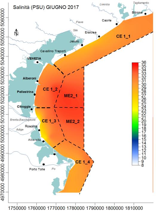 Figura 1: Mappe della distribuzione superficiale (-0.