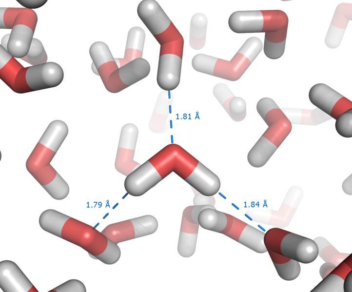 Al legame idrogeno si deve una temperatura di ebollizione relativamente alta per l acqua, se paragonata e.g. all'h 2 S, meno polare.