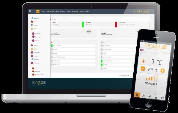 gestione centralizzata sistemi di termoregolazione/caldaie.