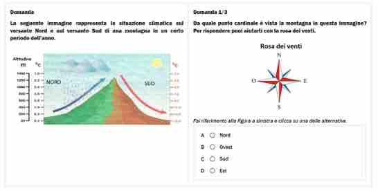 LIVELLO 2 In questa domanda l allievo/a, analogamente a quella di livello 1, deve collegare fra loro due immagini, in questo caso relative a un contesto reale.