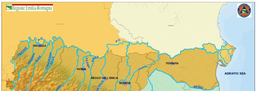 03/01/2019 Rete idrografica Il territorio dell'emilia-romagna è caratterizzato dalla