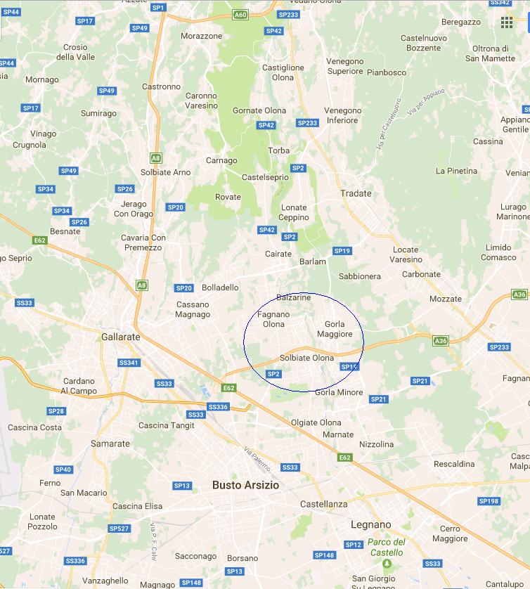 2. Inquadramento territoriale Lo spazio coinvolto nel progetto è collocato nella cosiddetta Valle Olona, un area interposta tra il Basso Varesotto e l Alto Milanese (fig.