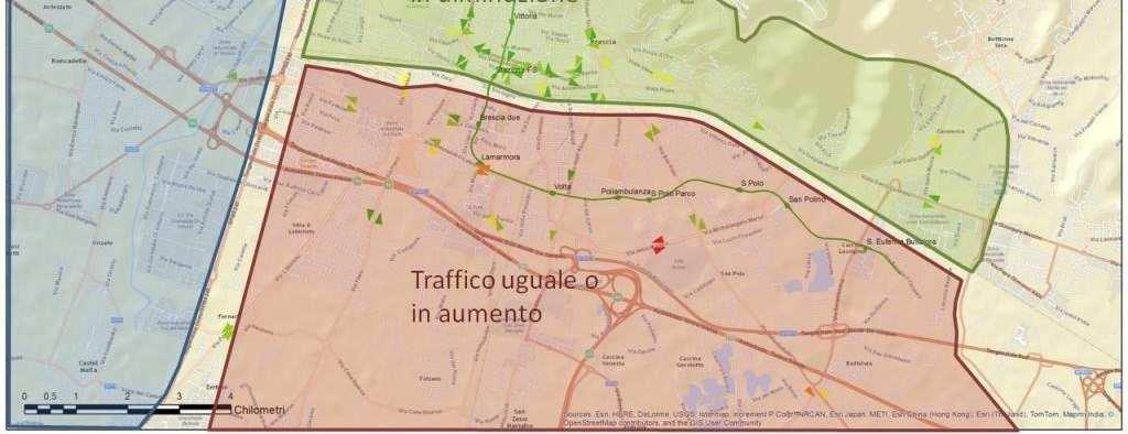 alcune zone periferiche si registrano aumenti anche consistenti