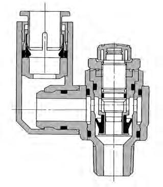 Acciaio inox Vedere Nota Zinco cromato () Nota ) AS F-M- e AS F-- sono realizzati in ottone nichelato per