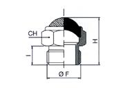 02 Silenziatore SEP SEP silencer CODICE-CODE A F H CH Bag Qty 391.02.M5 M5 5 12 8 10 391.02.18 1/8 14 13 10 391.02.14 1/4 7 17 1 10 391.