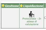 Richieste di liquidazione Nell elenco delle richieste di incentivo alla colonna Liquidazione (fig.