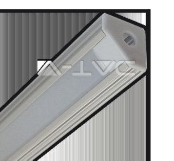 angolare in alluminio per strisce LED Dimensioni : 19 x 19