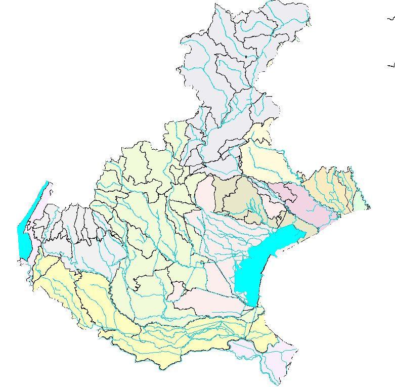 Individuazione Aree di Allertamento Durata 12<t c <24 ore 100<S<1000 Km 2 S>1000 Km 2 Precipitazioni 3.