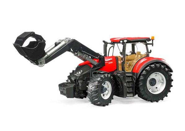 TOYS SCALE 1:16 AGRICULTURE 7003191 CASE IH OPTUM 300 CVX WITH FRONT LOADER MEASURES: 44,5 X 18 X 20,5 CM 7003199 CASE IH OPTUM
