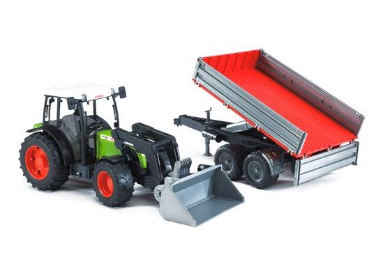 LOADER AND TRAILER MEASURES: 65,5 X 12,9 X 15 CM All spare parts listed are interchangeable with genuine ones.