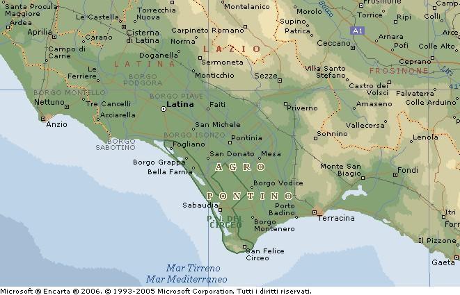 Sui territori bonificati a sud di Roma nascono
