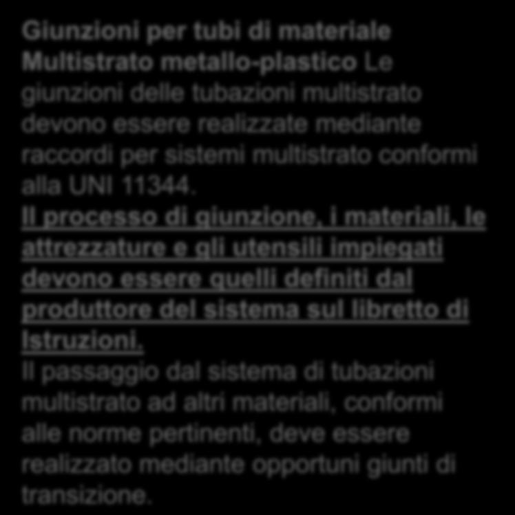 7129-1:2015 Vecchia 7129-1:2008 Giunzioni per tubi di materiale Multistrato